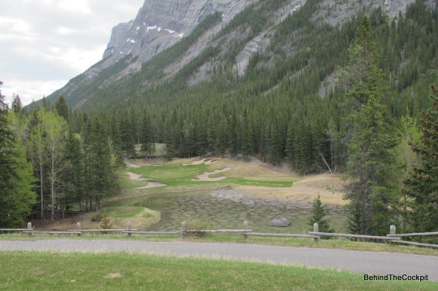 Many consider this the best hole in Canada. #4 at Banff Springs aka Devil's Cauldron
